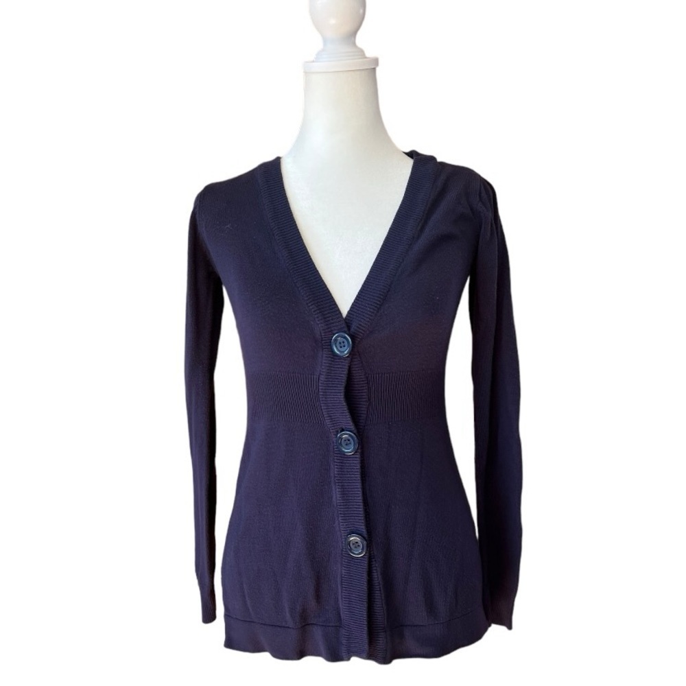 Sybilla Button Front Cardigan Sweater Size Medium